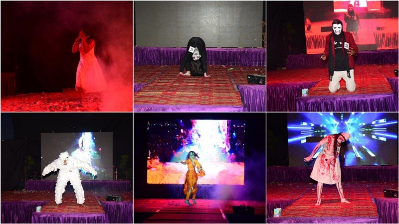 Freshers in Halloween Theme Beautifully organized by  St. Paul's College, Abu Road