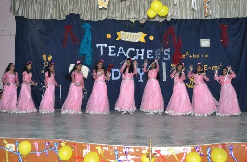 Students of St. Anselm's School expressed their gratitude on Teacher's Day