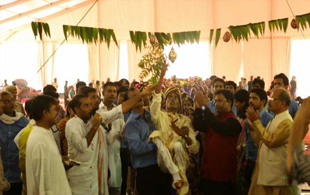 निःशक्तजन एवं निर्धन सर्वधर्म सामूहिक विवाह का आयोजन