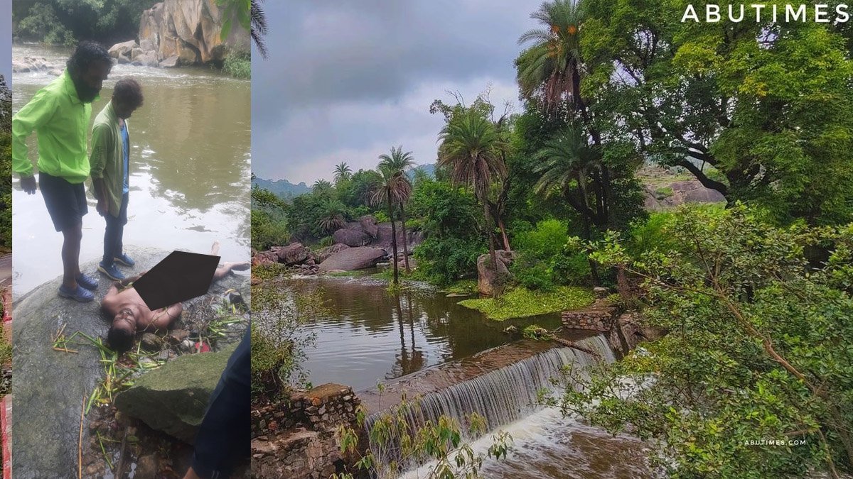 बहते झरने के नाले में डूबा पर्यटक: माउंट आबू