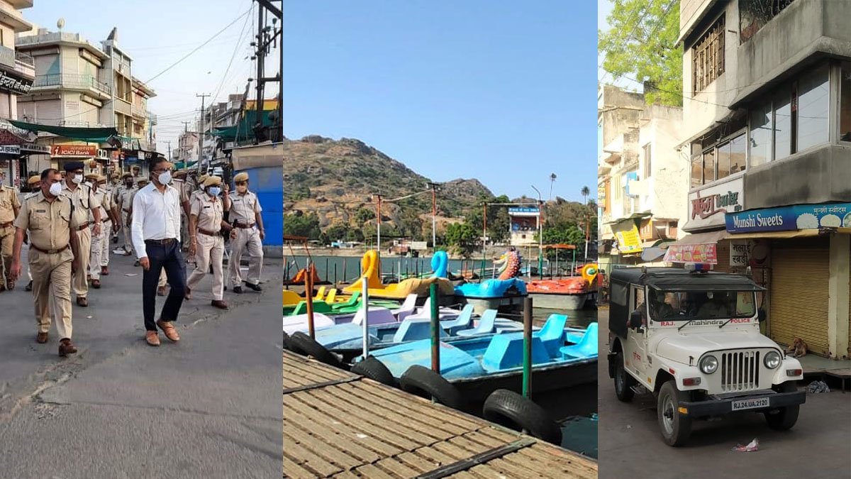 जिले में आज 103 नये कोरोना पोसिटिव, देखे कर्फ्यू की ताज़ा तस्वीरे