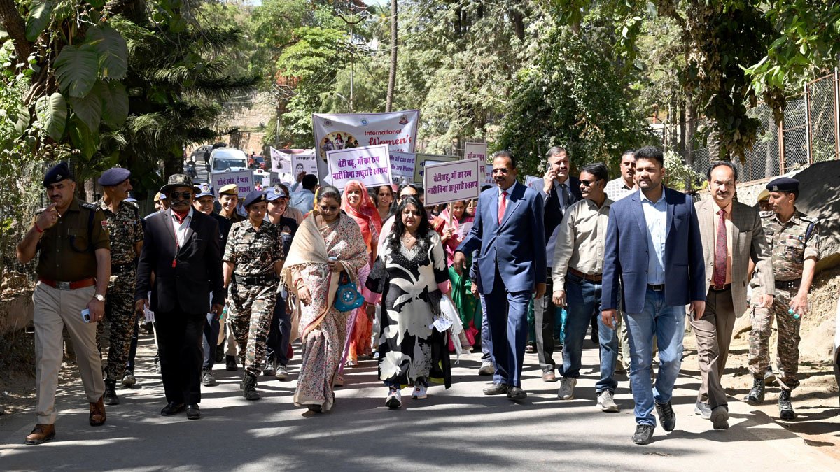 सीआरपीएफ माउंट आबू के प्रांगण में मनाया गया अंतर्राष्ट्रीय महिला दिवस