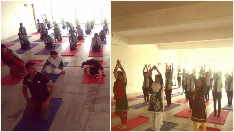 महिला दिवस पर बालिकाओं को सिखाये योगा एवं आत्मरक्षा के गुर: सी.आई.टी