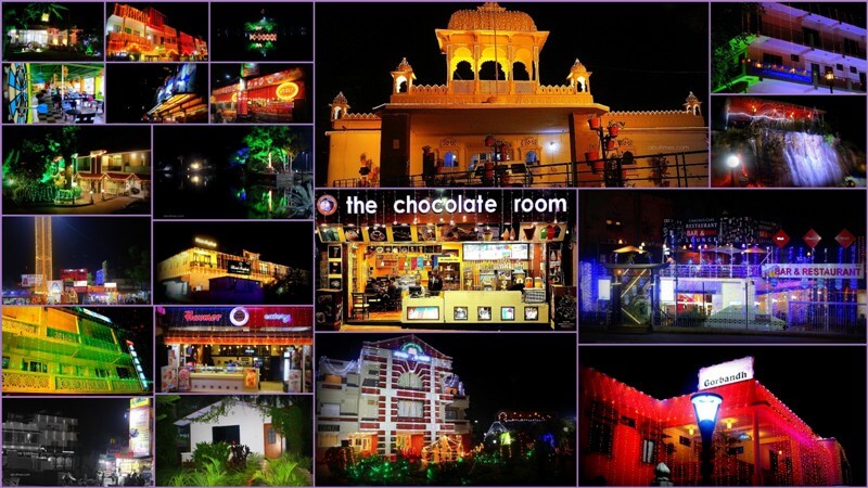 Diwali lighting mount abu 2016