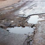 damaged roads mount abu