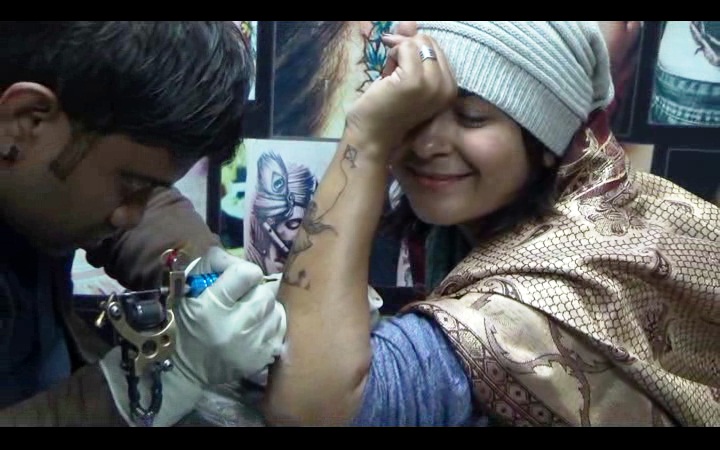 manan chaturvedi made tatoo