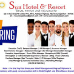 sun resort job vacancy